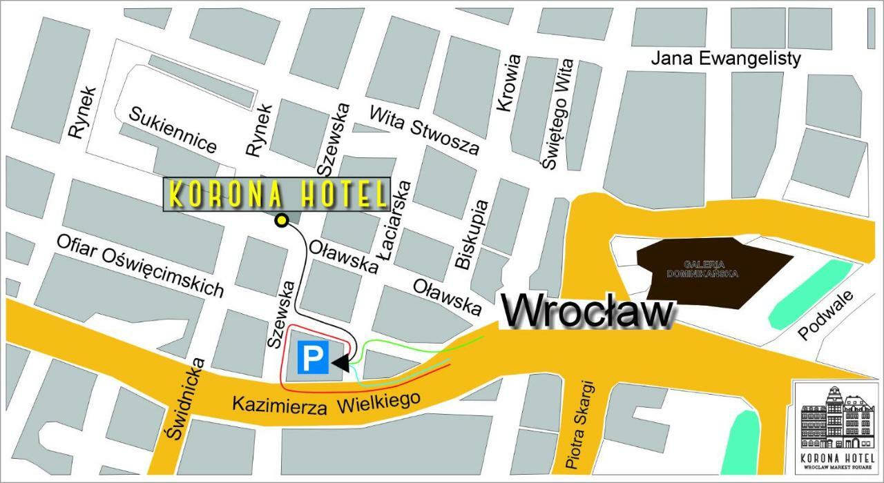 Korona Gold - Korona Hotel Wroclaw Exterior photo